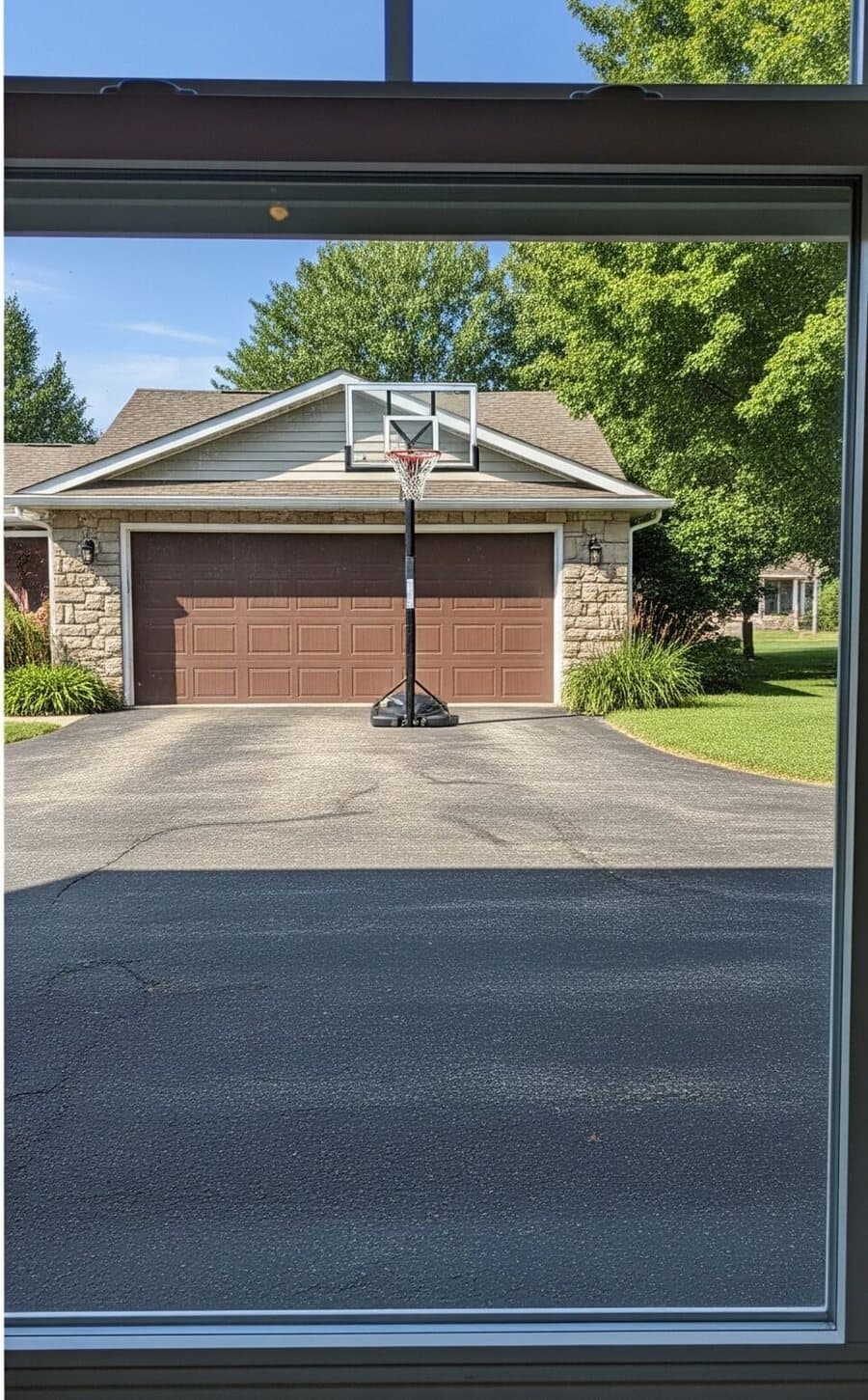 Window 7 before and after cleaning